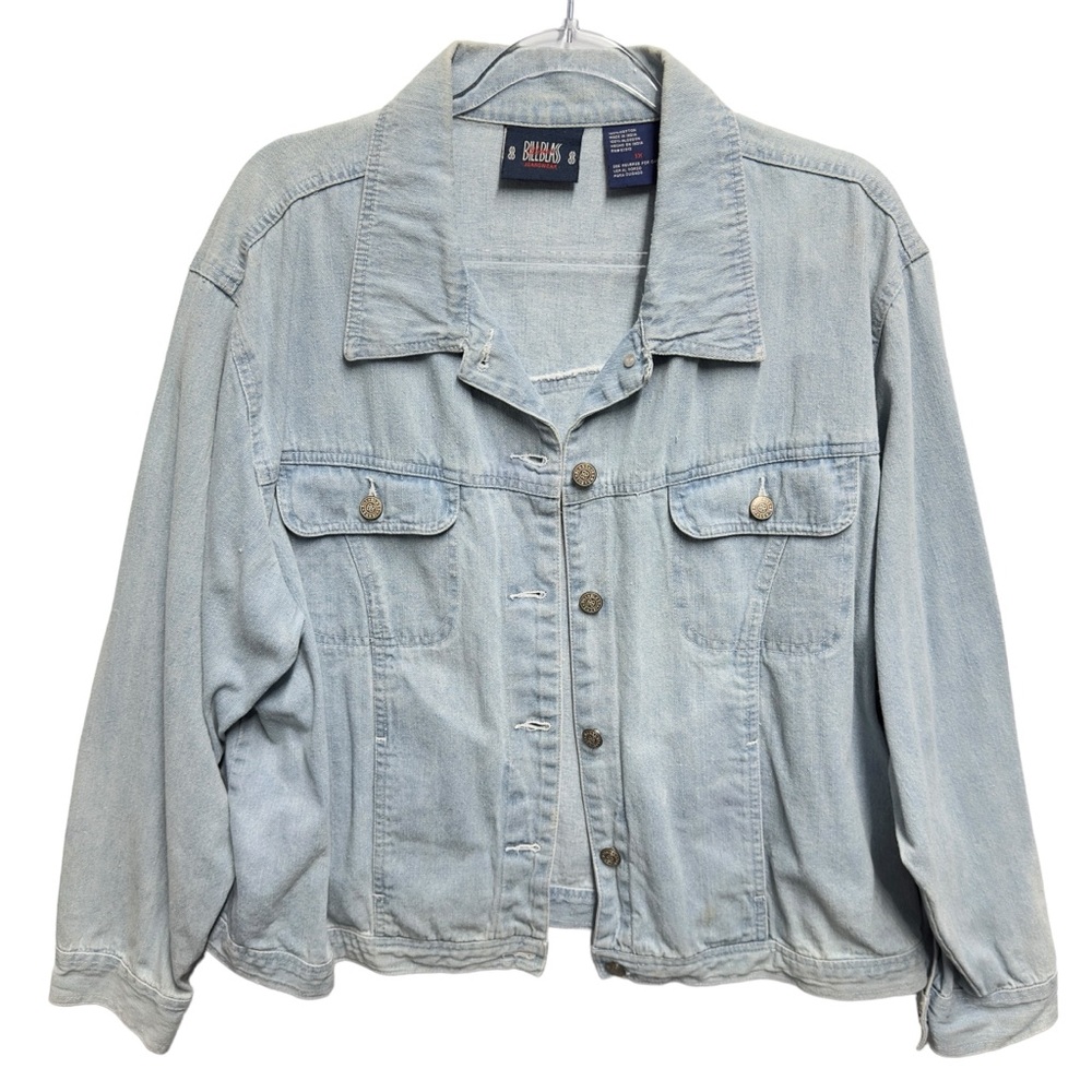 Vintage Retro Pure Cotton Denim Jeans Jacket